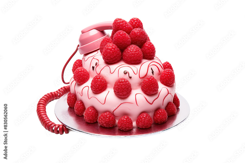 Raspberry Delight: A Sweet Connection on White or PNG Transparent Background. Raspberry Delight: A Sweet Connection on White or PNG Transparent Background.