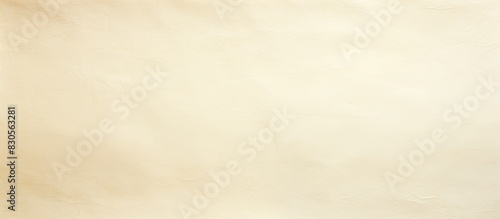 A strip of light cream paper with a gentle shade perfect for watercolor and artwork creating a copy space image