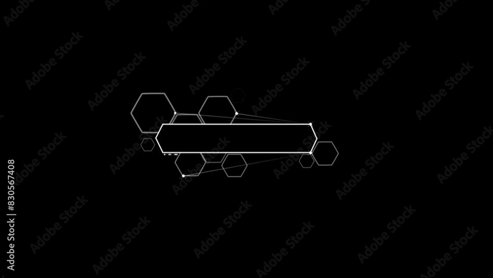 Simple and clean lower third from a line and vanishes in the alpha channel, transparent background Simple and clean lower third from a line and vanishes in the alpha channel, transparent background