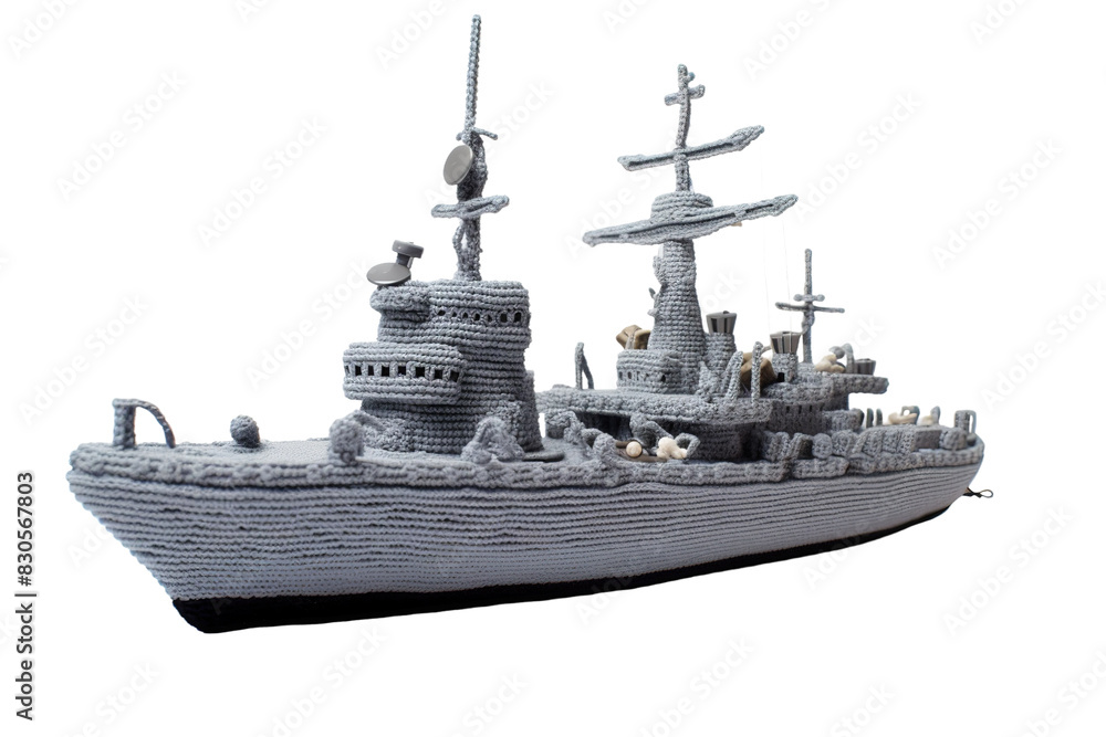 Sailing Dreams: Miniature Ship Model on a White Canvas on White or PNG Transparent Background. Sailing Dreams: Miniature Ship Model on a White Canvas on White or PNG Transparent Background.