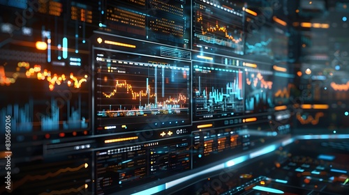 Real time Financial Data Dashboard with Fluctuating Market Analytics for Comprehensive Investment Insights