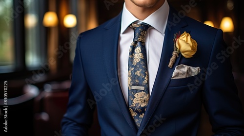 man with tie UHD Wallpapar photo