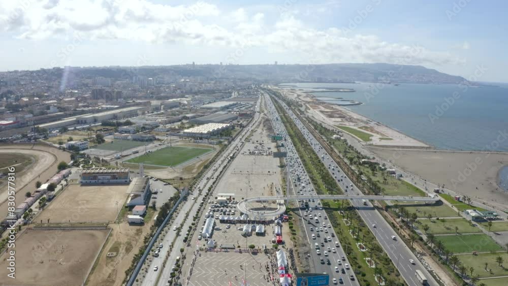 bay of algiers in algeria by day bay of algiers in algeria by day