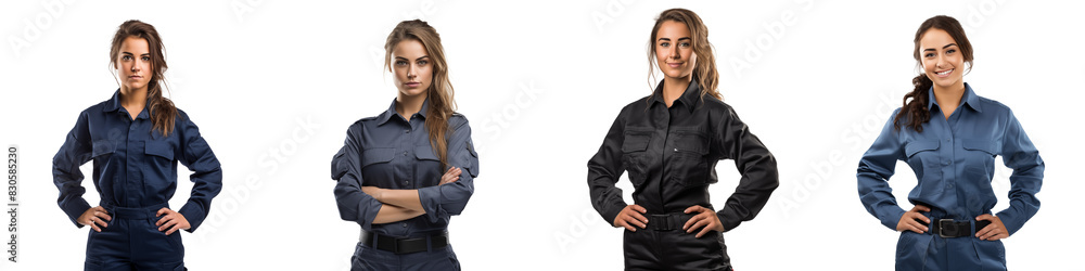 Collection of People isolated on transparent or white background Collection of People isolated on transparent or white background