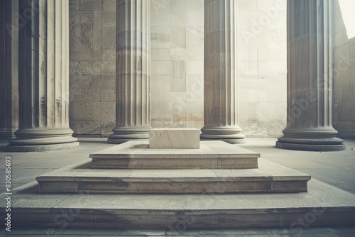 Wallpaper Mural Classical Empty Podium Torontodigital.ca