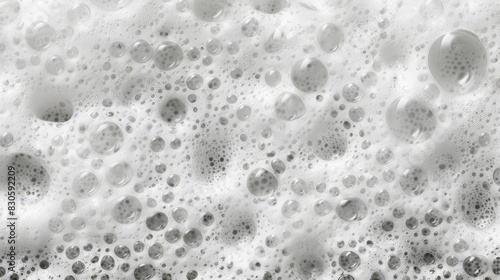 Wallpaper Mural  A close-up view of water bubbles on the surface of soapy water Torontodigital.ca