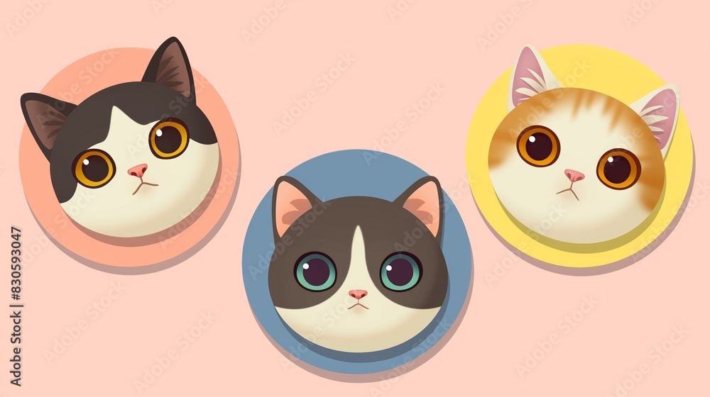 可愛い猫のアイコン19 可愛い猫のアイコン19