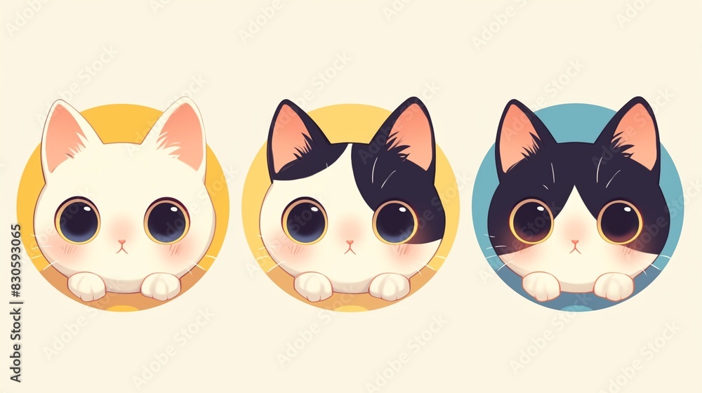 可愛い猫のアイコン18 可愛い猫のアイコン18