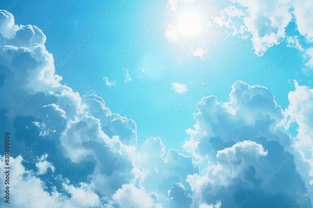 Abstract white cloud and blue sky in sunny day texture background. Abstract white cloud and blue sky in sunny day texture background.