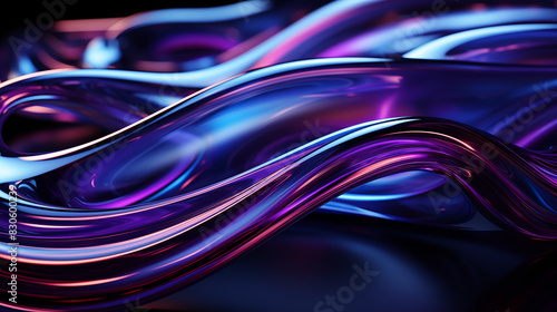 
Abstract background image, flowing light technology, creative theme