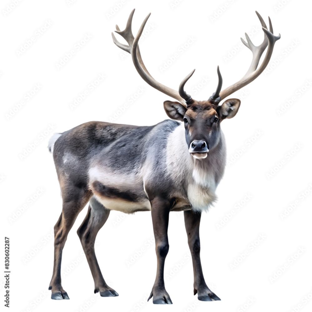 caribou on transparent background caribou on transparent background