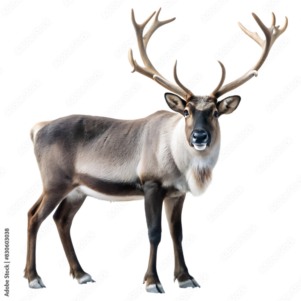 caribou on transparent background caribou on transparent background