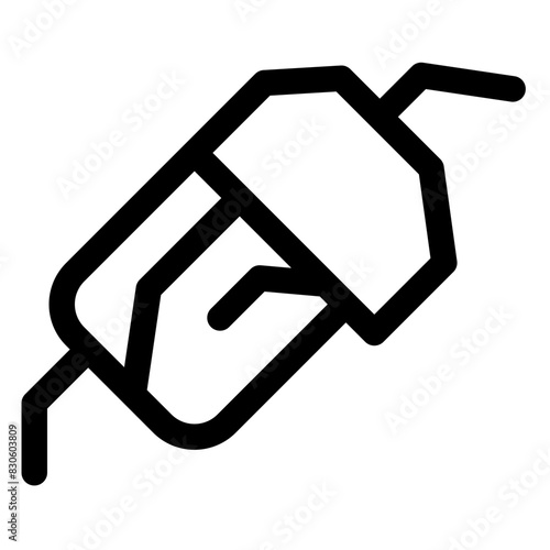 gas line icon vector illustration  isolated on white background