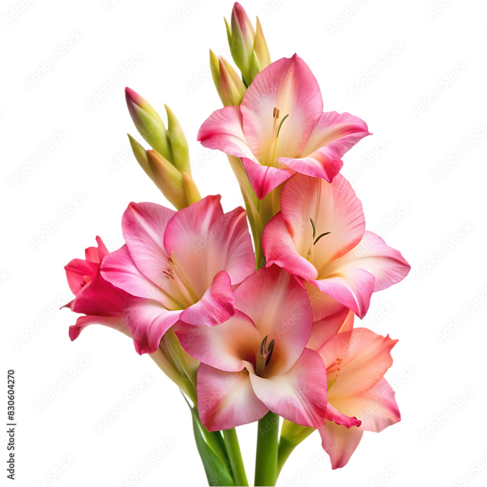 Ixia flower png isolated on transparent background Ixia flower png isolated on transparent background