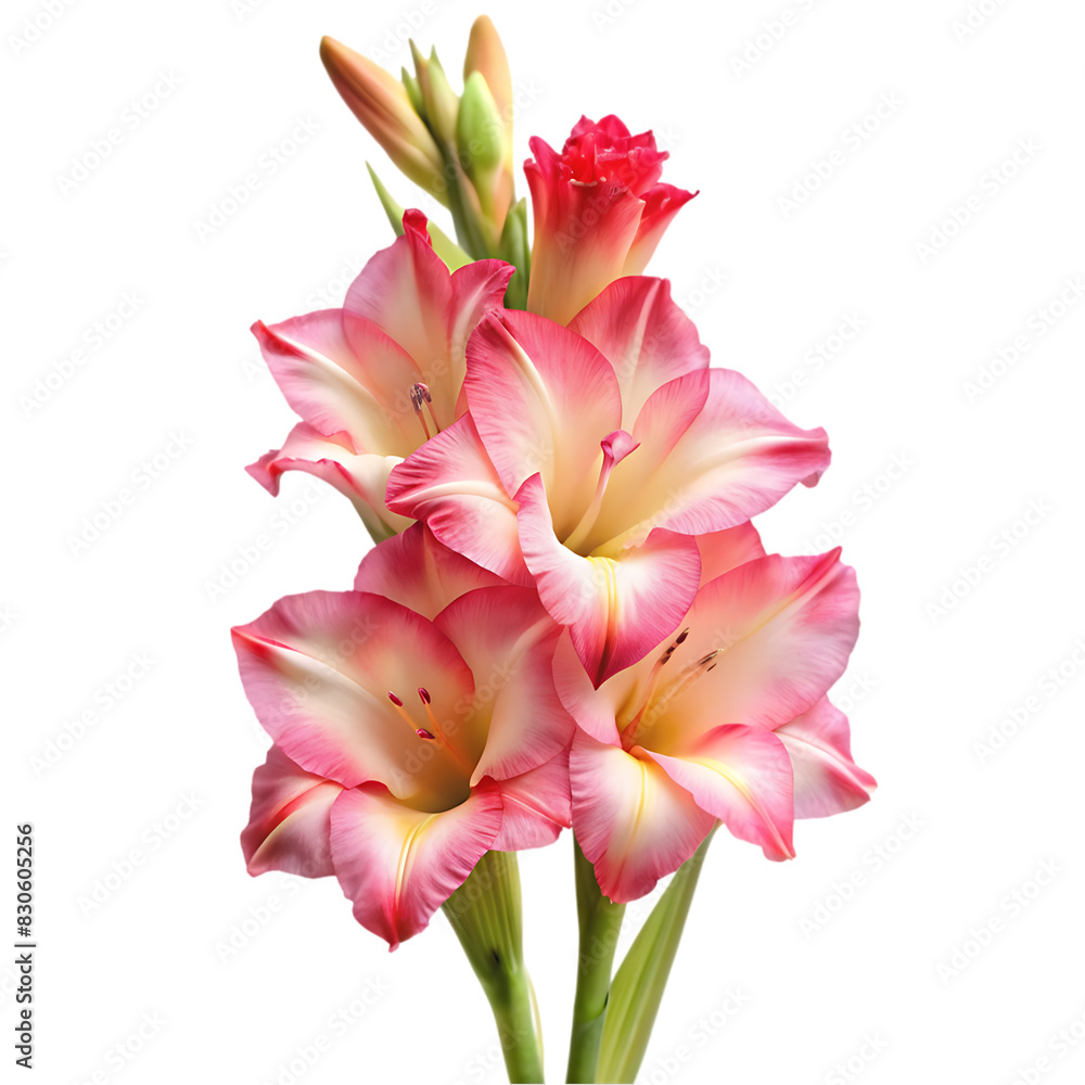 Ixia flower png isolated on transparent background Ixia flower png isolated on transparent background