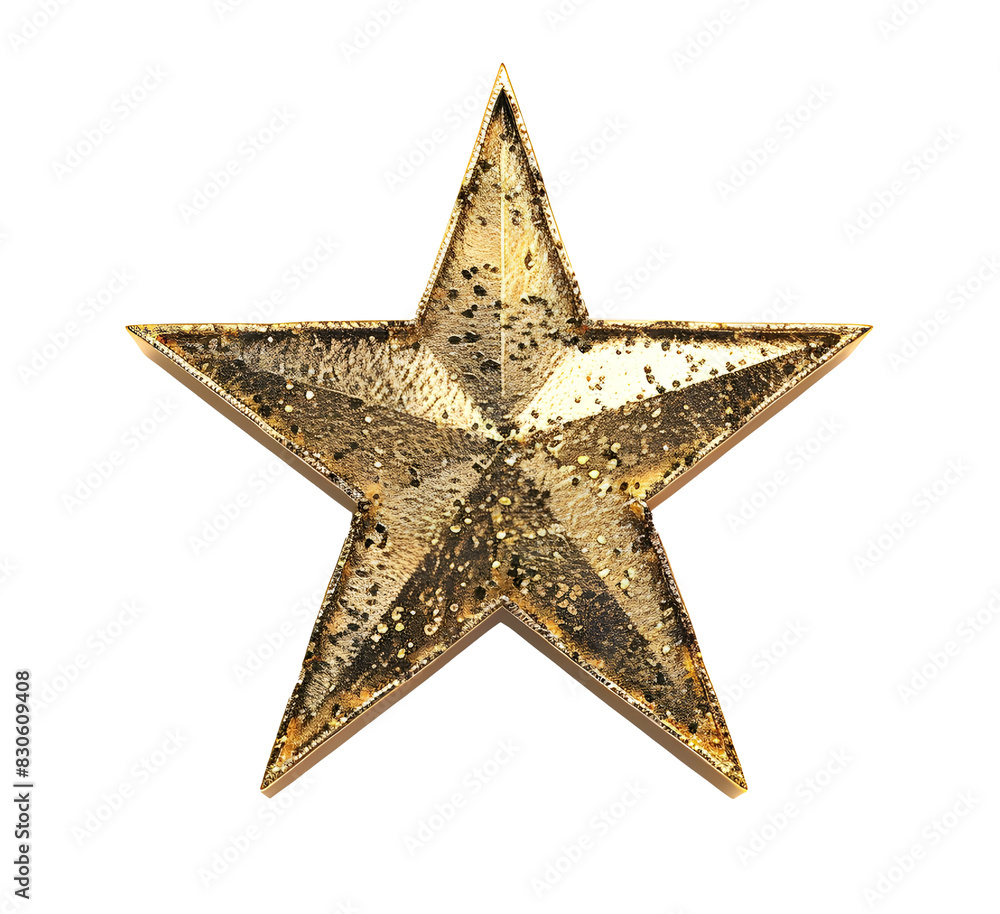 Five-pointed star, transparent picture Five-pointed star, transparent picture