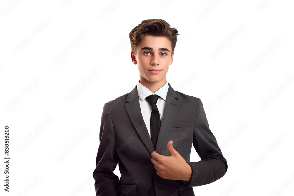 The Optimistic Executive on White or PNG Transparent Background. The Optimistic Executive on White or PNG Transparent Background.