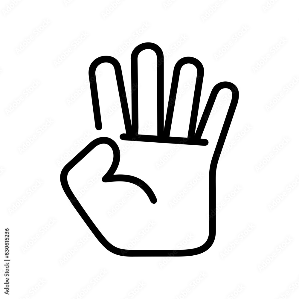 Obraz premium Hand Sign