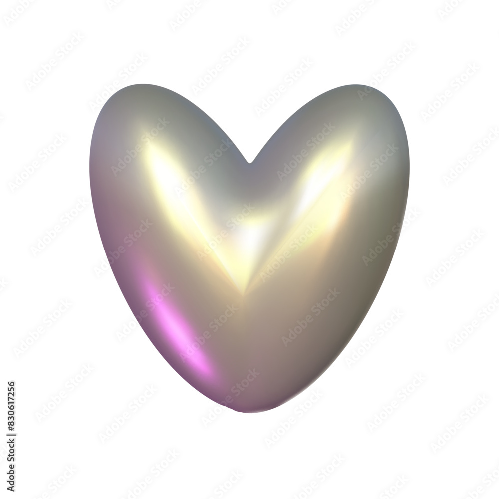 Chrome 3d silver metal element. Silver and pink holographic shape. 3d chrome vector for futuristic and 90s design Chrome 3d silver metal element. Silver and pink holographic shape. 3d chrome vector for futuristic and 90s design