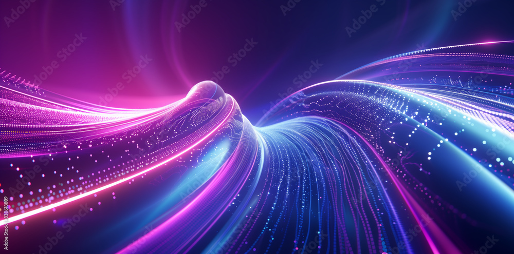 Realms of energy visualized in a flowing, fractal design with bright colors and glowing lines Realms of energy visualized in a flowing, fractal design with bright colors and glowing lines
