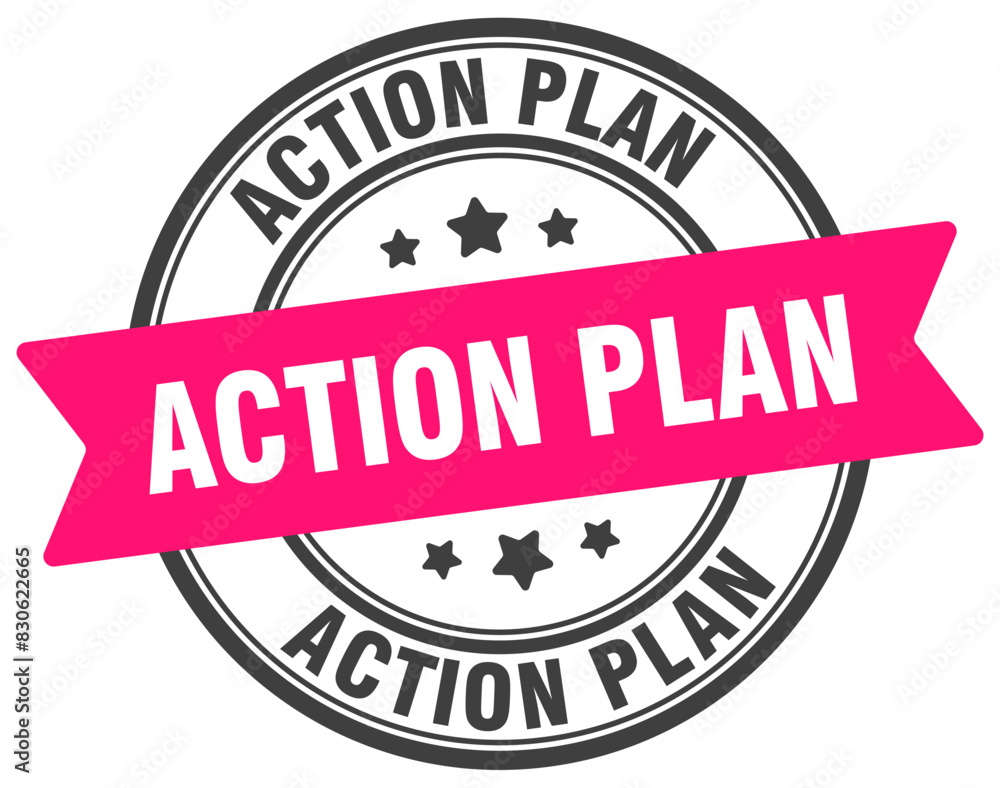 action plan stamp. action plan label on transparent background. round sign action plan stamp. action plan label on transparent background. round sign