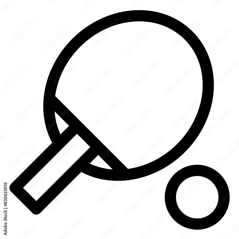 table tennis line icon vector illustration isolated on white background table tennis line icon vector illustration isolated on white background