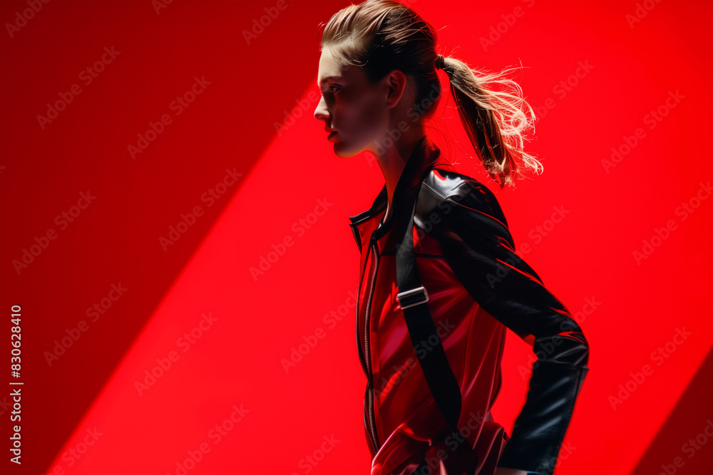 fashion model in fashion show walking portrait high fashion isolated fashion model in fashion show walking portrait high fashion isolated