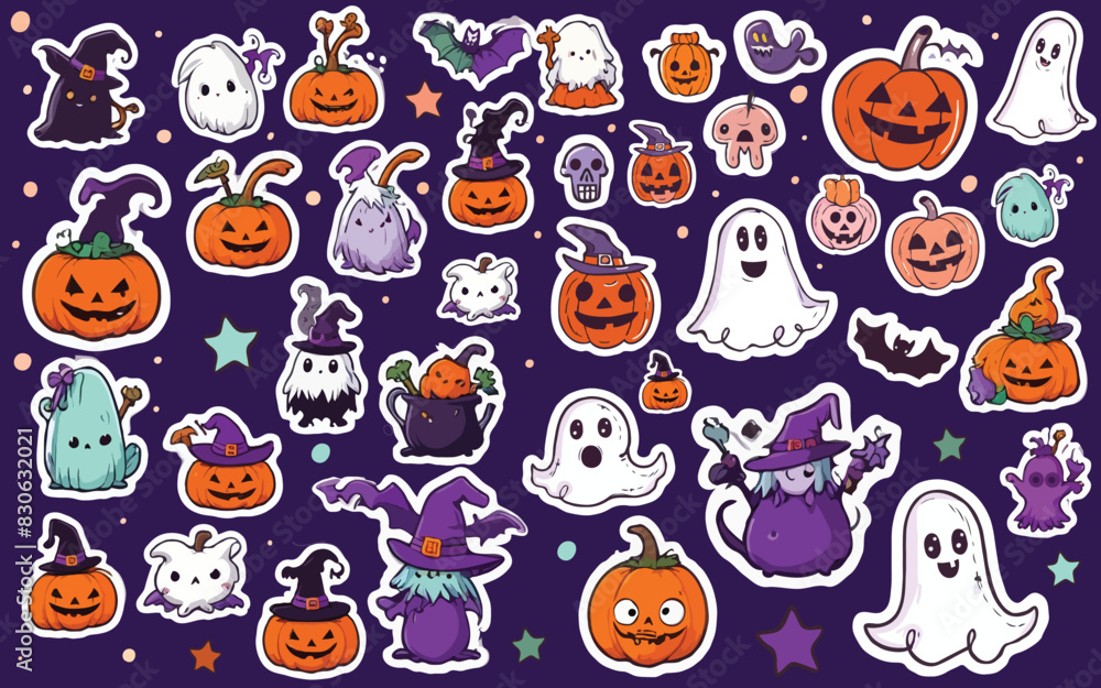 Halloween Sticker set Halloween Sticker set