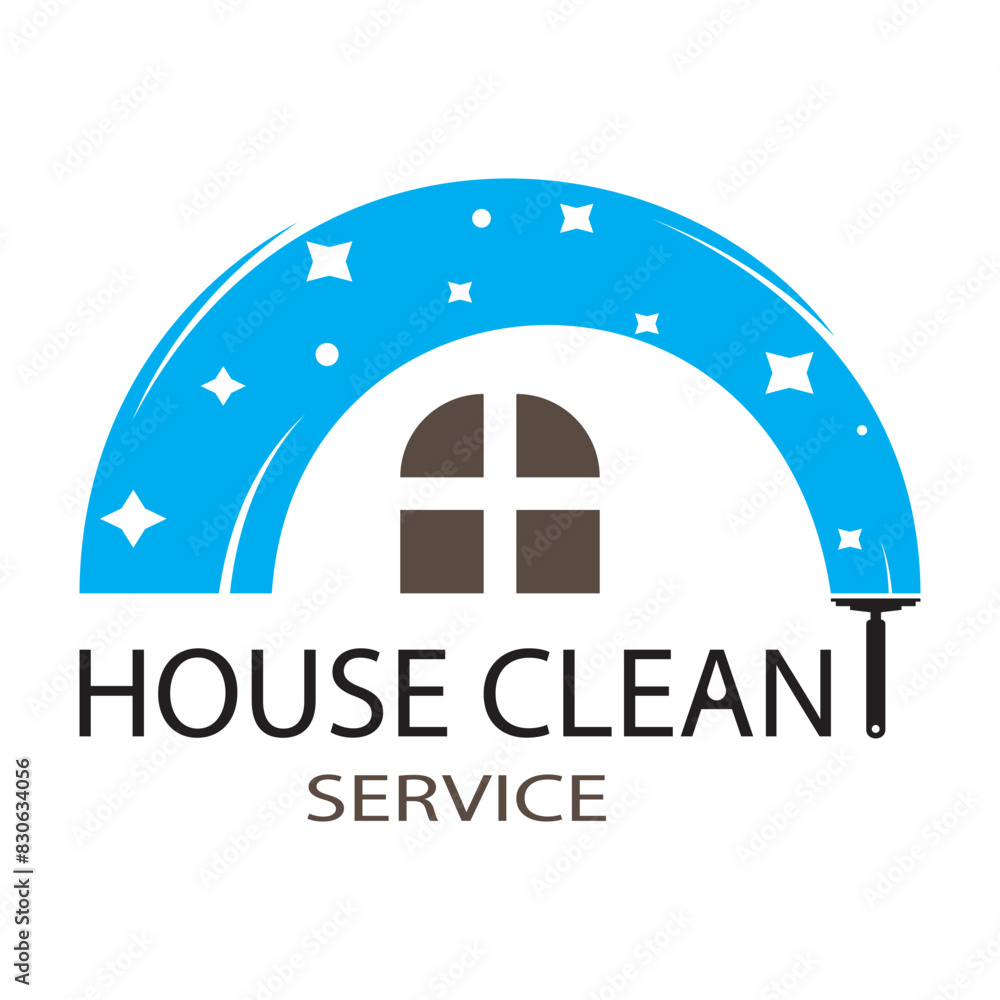 house clean service logo design vector house clean service logo design vector