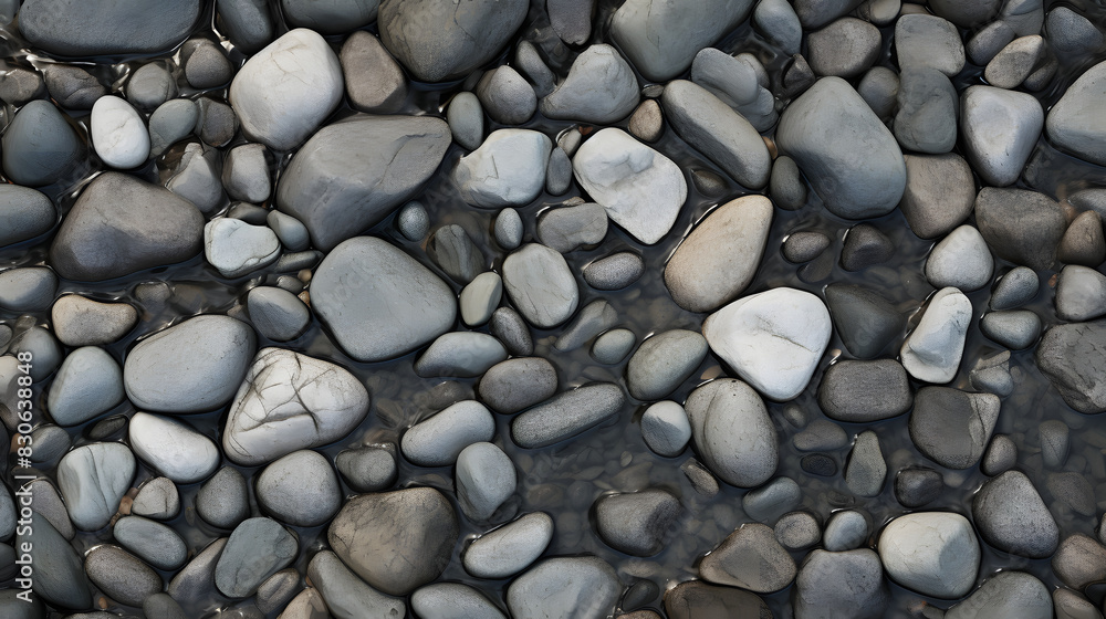 Digital gray stone creek abstract graphics poster background Digital gray stone creek abstract graphics poster background