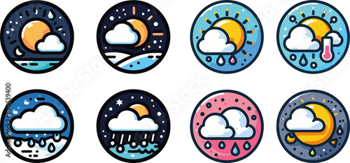 Weather Icon Set: Visualizing the Forecast in Style