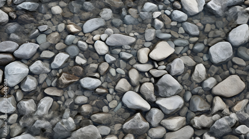 Digital gray stone creek abstract graphics poster background Digital gray stone creek abstract graphics poster background