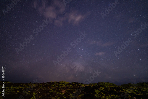 Milky Way   Stargazing in Honolulu  Oahu  Hawaii. May