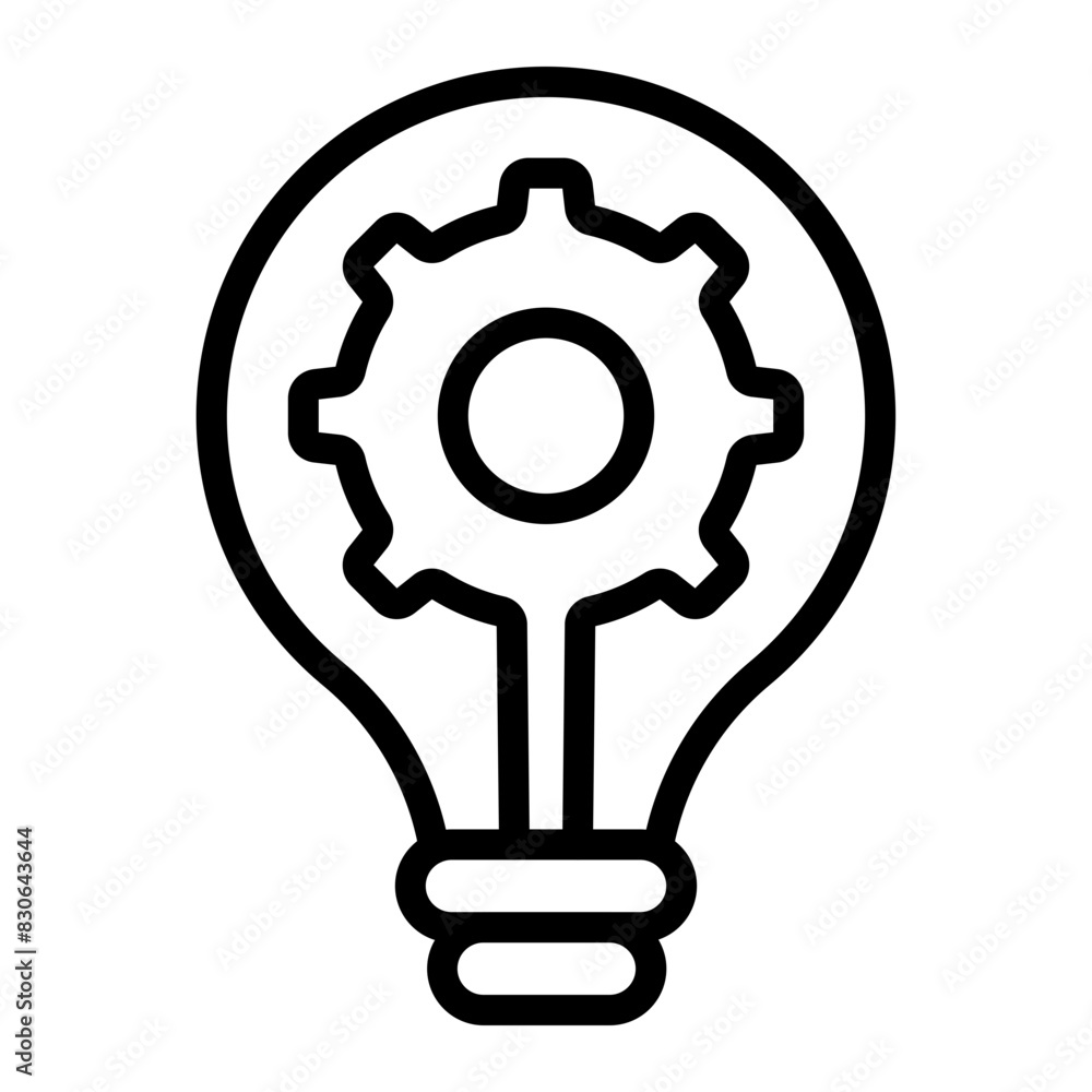 Innovation Vector Line Icon Design Innovation Vector Line Icon Design