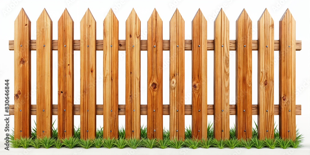 wooden, fence, white background wooden, fence, white background