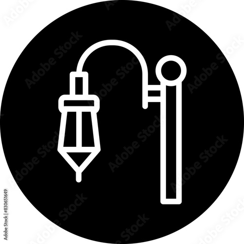 Vector Design Street Lamp Icon Style