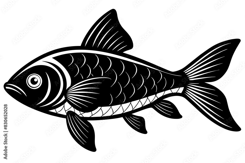 fish silhouette vector illustration fish silhouette vector illustration