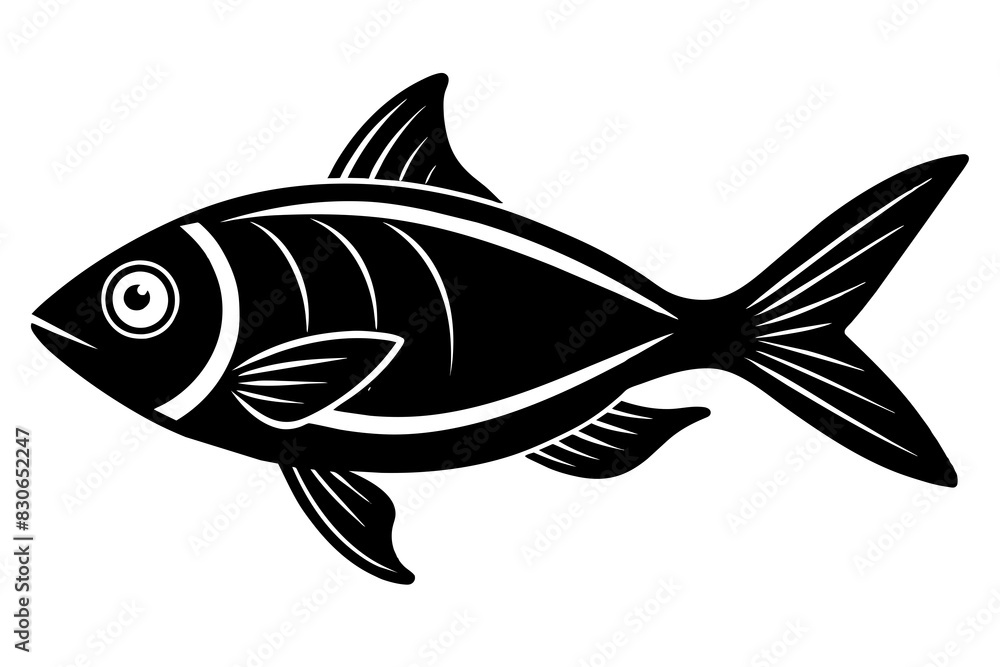 fish silhouette vector illustration fish silhouette vector illustration