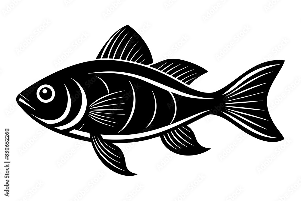 fish silhouette vector illustration fish silhouette vector illustration