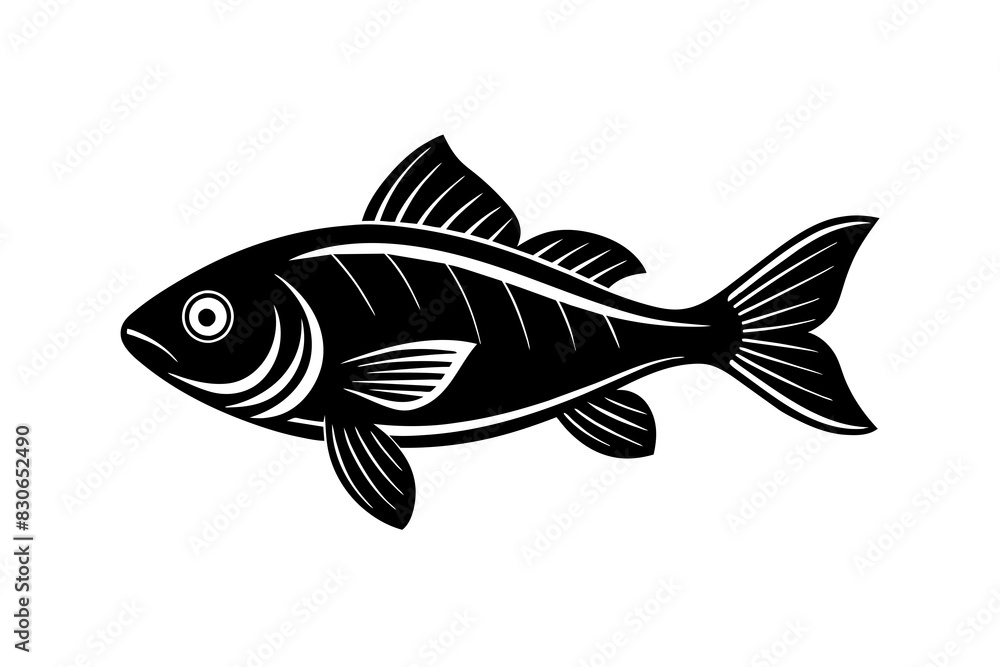 fish silhouette vector illustration fish silhouette vector illustration