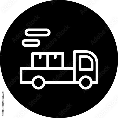 Vector Design Freight Icon Style