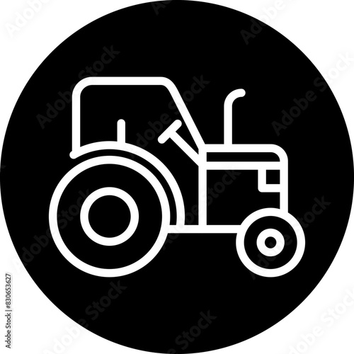 Vector Design Tractor Icon Style