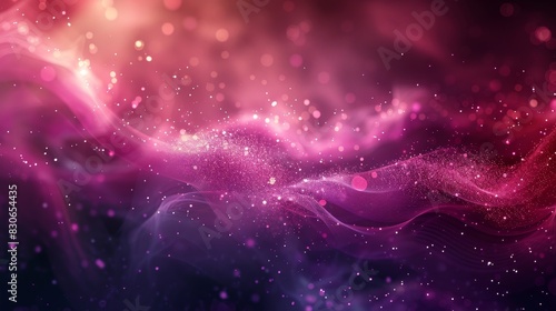 Heartfelt Friendship Day abstract: deep purples and vibrant pinks sparkling light effects background © javier