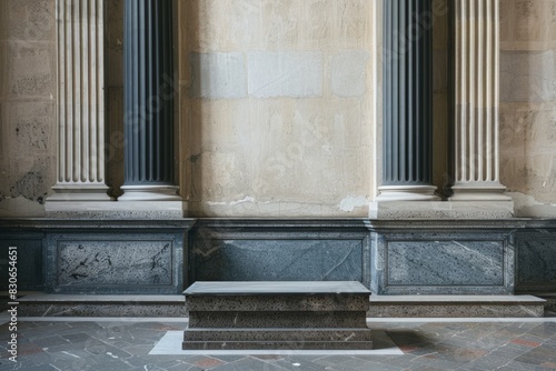 Wallpaper Mural Classical Empty Podium Torontodigital.ca