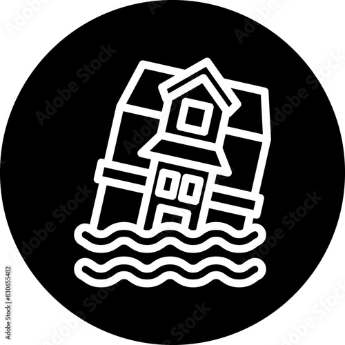 Vector Design Flood Icon Style