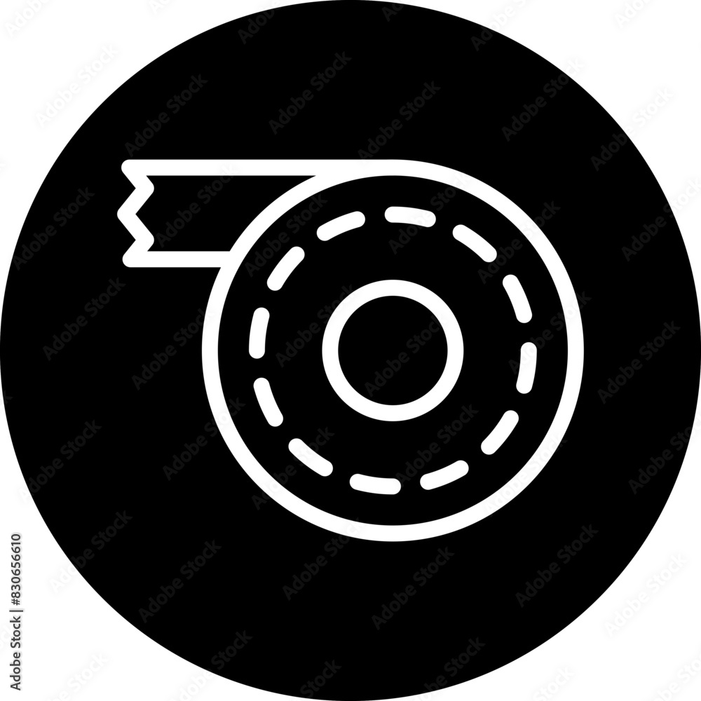 Vector Design Stickey Tape Icon Style Vector Design Stickey Tape Icon Style