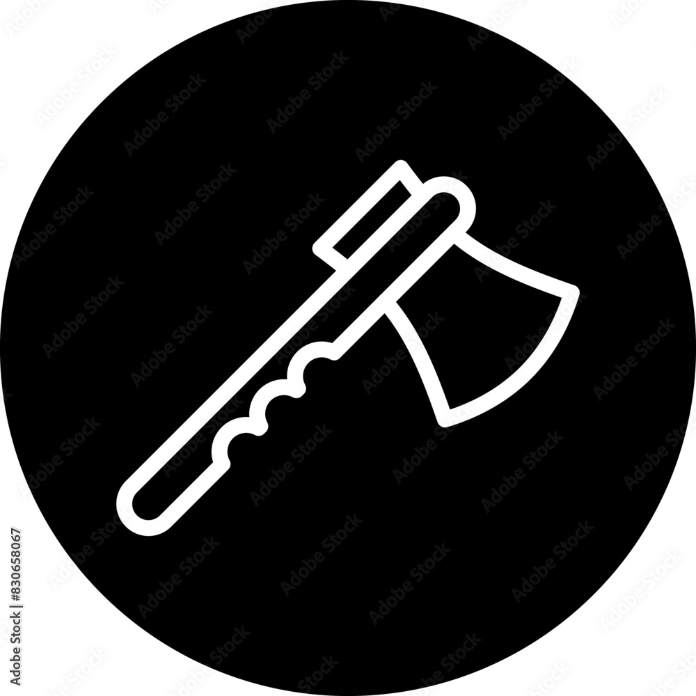 Vector Design Hatchet Icon Style Vector Design Hatchet Icon Style