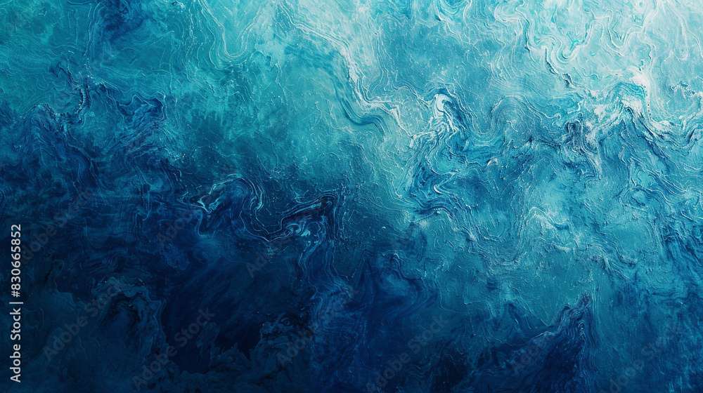 Deep blue and aqua oceanic smears on an abstract canvas, evoking sea textures for a tranquil effect, Deep blue and aqua oceanic smears on an abstract canvas, evoking sea textures for a tranquil effect,