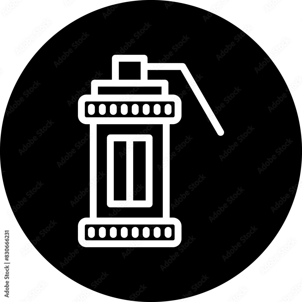 Vector Design Smoke Grenade Icon Style Vector Design Smoke Grenade Icon Style
