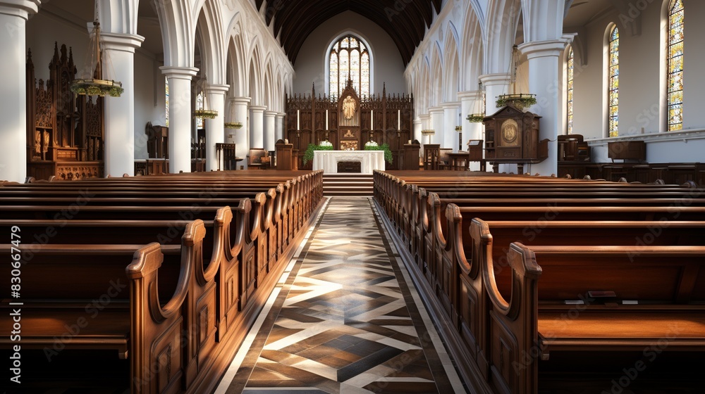 Fototapeta premium An Interior Jurisdiction Court